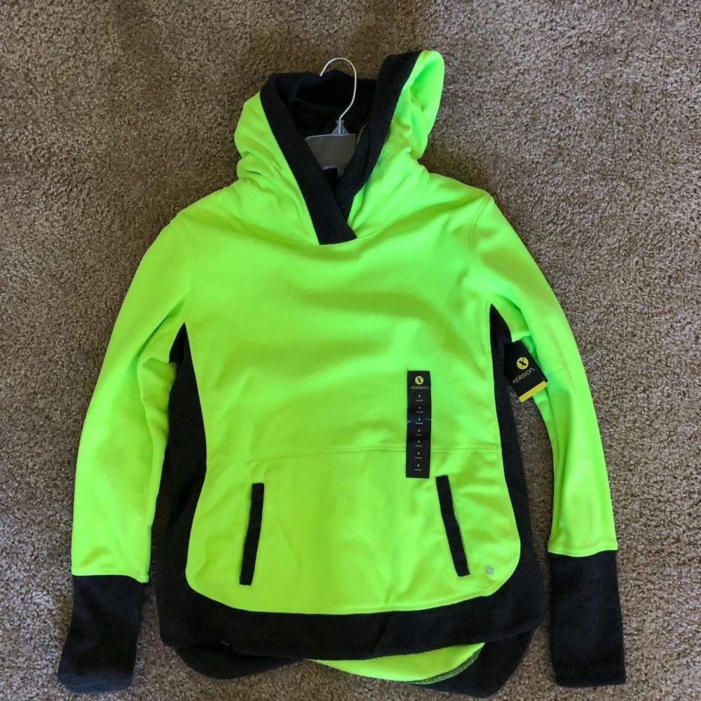 Xersion Green Hoodie